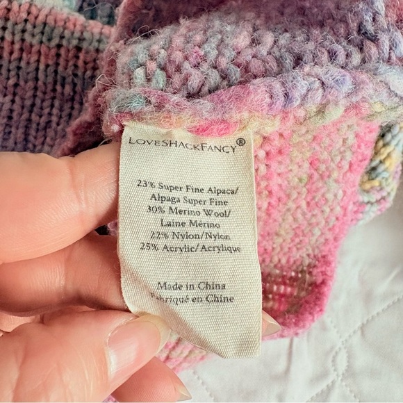 LoveShackFancy Yumi Ruffle Pullover Sweater - Picture 7 of 10